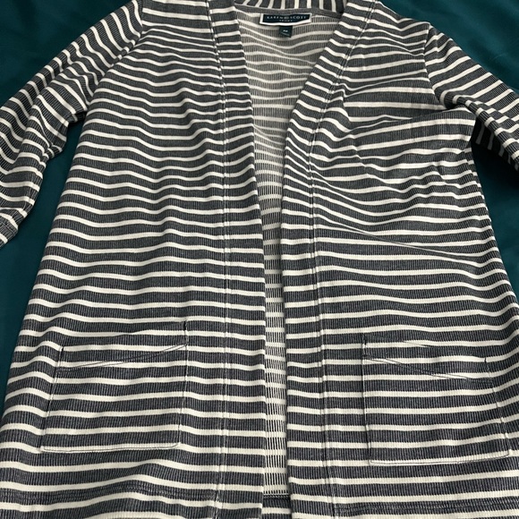 Karen Scott Open Front Cardigan - Picture 2 of 6